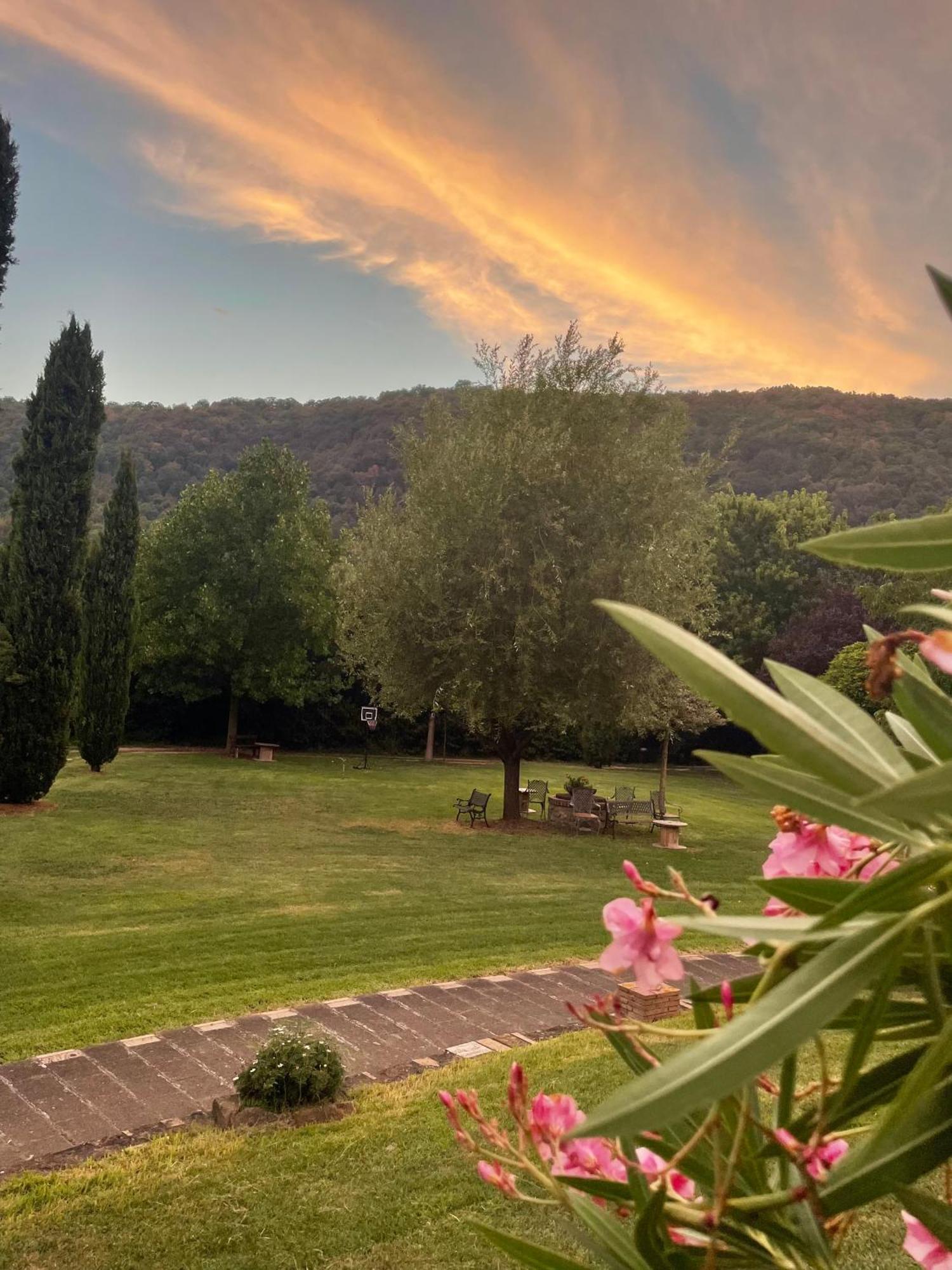 Agriturismo Le Grotte نيمْيِ المظهر الخارجي الصورة